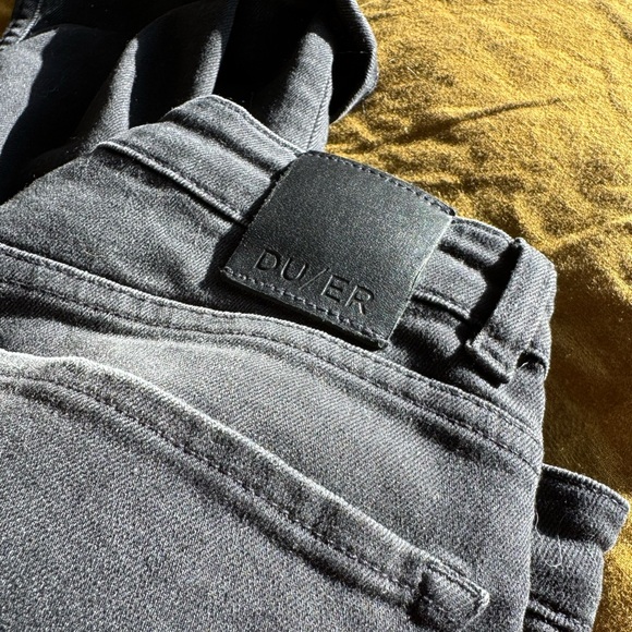 DU/ER Girlfriend Performance Denim (Vintage Black) - Picture 7 of 11